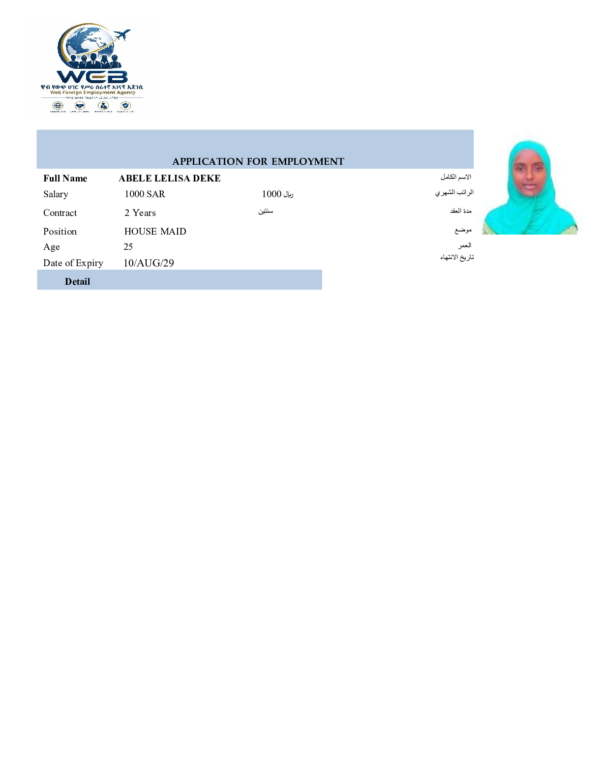 صورة السيرة الذاتية