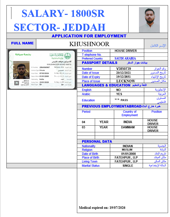 صورة الجواز