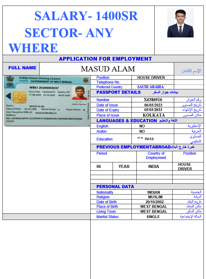 صورة الجواز